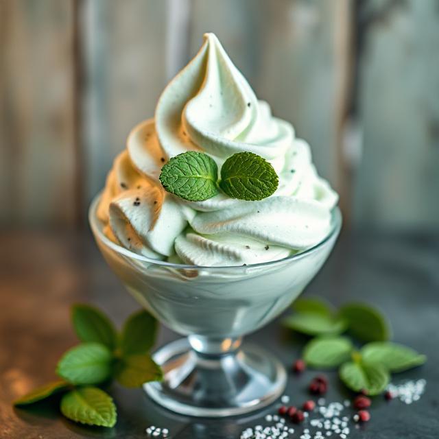 Mint ice-cream
